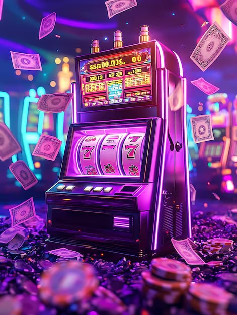 Neon slot guide visual for bdgame Rave Party Fever Slots in Bangladesh